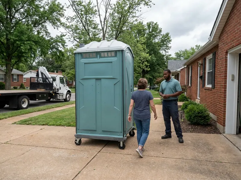 High-Rise & Caster-Mounted Portable Toilets in Saint Louis, MO