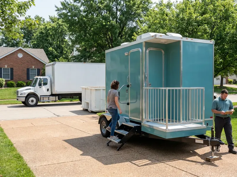 Luxury Restroom Trailers in Saint Louis, MO
